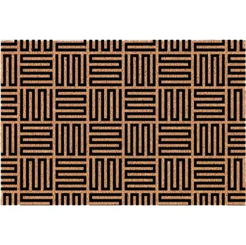 Rohožka KOKOSOVÁ ROHOŽKA PŘED DVEŘE 40X60 cm MODNA UNIWERSALNA TRWAŁA VZOR