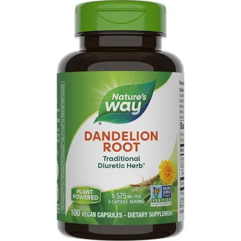 Fitness strava Nature's Way Dandelion Root 100 kapslí