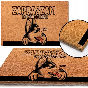 Rohožka ROHOŽKA 40x60 VÍTÁM V MÉM DOMĚ Jméno