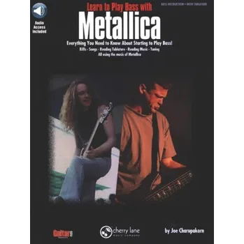 Learn to Play Bass with Metallica (noty, tabulatury na baskytaru)(+audio)
