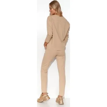 Dámská souprava Makadamia M782 - písčitá barva Béžová L/XL