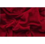 Prostěradlo mikroflanel jednolůžko 90x200 vínová