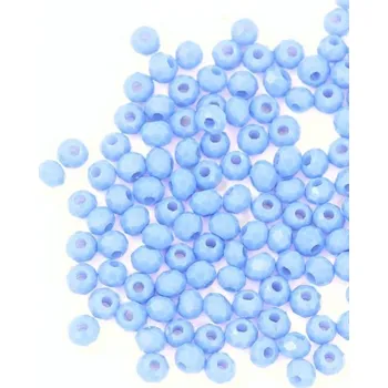 Korálek EU Broušené korálky slavík 3/2mm royal blue (4g)