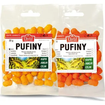Návnadová surovina CHYTIL Pufiny 10 mm 20 g PŘÍCHUŤ: Med