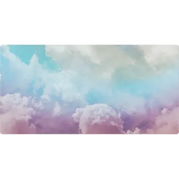 Obraz Herní ochranná podložka pod klávesnici a myš Pastelové oblaky 90x45 cm