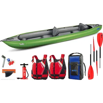 Kajak KAJAK SOLAR GUMOTEX kompletní set Zelená