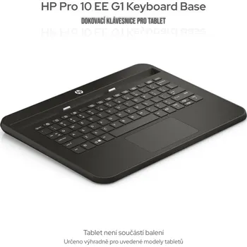 HP Pro 10 EE G1 Keyboard Base – dokovací klávesnice pro tablet
