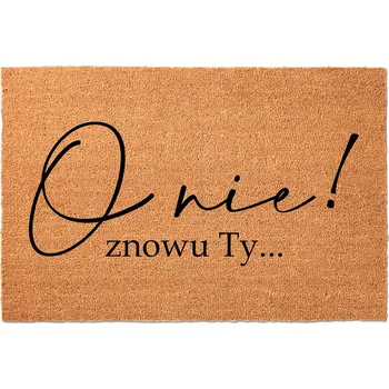 Rohožka KOKOSOVÁ ROHOŽKA PŘED DVEŘE NA BOTY 40 x 60 C