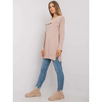 Dámská mikina Dámská mikina RV-TU-7201.43P RUE PARIS Barva: Béžová - tmavě, Velikost: S/M