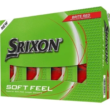 Golf Srixon Soft Feel 14 Brite Red 12 Golfové míčky