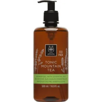 Sprchový gel Apivita Tonic Mountain Tea Shower Gel - Sprchový gel 250 ml