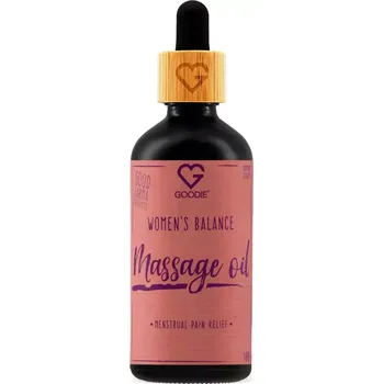 Pleťový olej Goodie Ženský masážní olej - uvolnění bolesti, stresu a únavy 100 ml