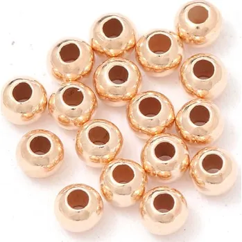 Korálek Crystal-ZONE Korálek kulička 3,5mm Ag925 rose gold