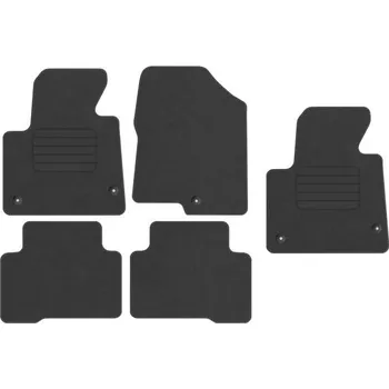 autokoberec Kobercové rohožky Edecor velurové 5 ks