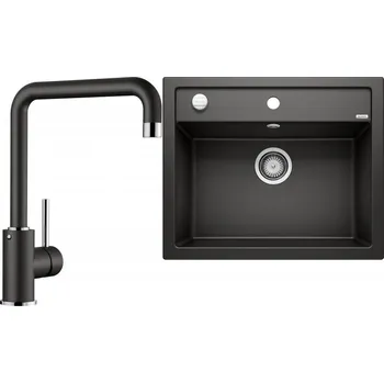 Kuchyňský dřez Set RS Blanco Dalago 6 + Blanco Mili (černá + černá)