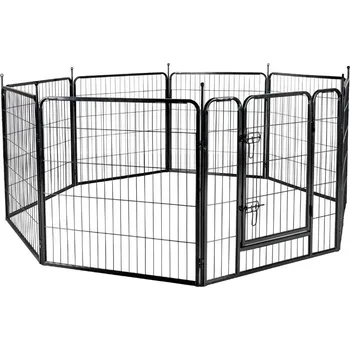 Dětská ohrádka Ohrádka FLAMINGO Zecta černá 205x80x80cm