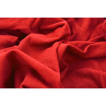 Bytový textil TOP Q jersey prostěradlo ČERVENÉ 180x200 cm