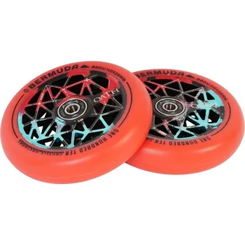 Koloběžka Kolečka Oath Bermuda 110mm Black/Teal/Red 2ks