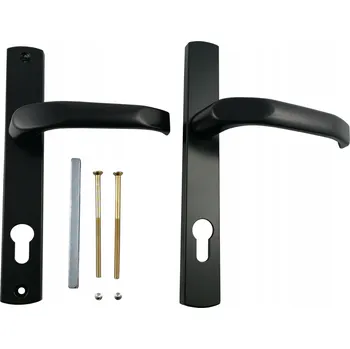 Dveřní kování KLIKA MADLO PRO BRÁNU DIANA ČERNÁ 72