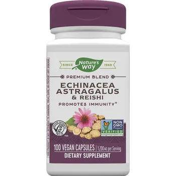 Fitness strava Nature's Way Echinacea Astragalus & Reishi 100 kapslí
