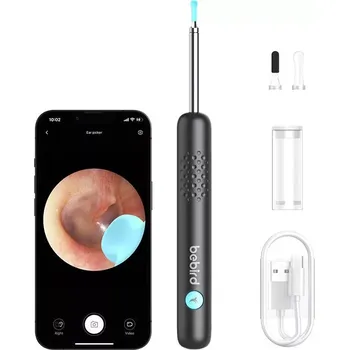 Sluchátka Smart Visual Ear-Clean Rod Bebird R1 black