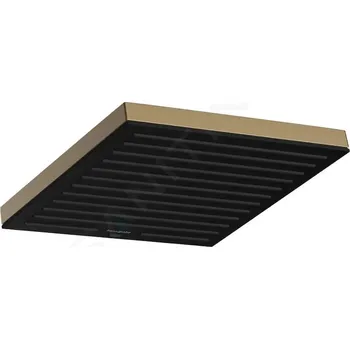 Sprchová hlavice Hansgrohe Pulsify E - Hlavová sprcha, 26x26 cm, EcoSmart+, kartáčovaný bronz 24333140