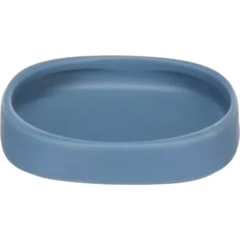 Miska pro psa Keramická miska FLAMINGO Zara oválná modrá 12x2,5x12cm (100ml)