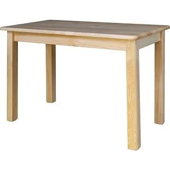 Jídelní stůl ST104 povrchová úprava Bezbarvý přírodní lak šířka stolu 110 hloubka stolu 60