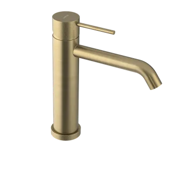 Sapho Ultrasan umyvadlová baterie stojánková bez výpusti matná zlatá UT004VG
