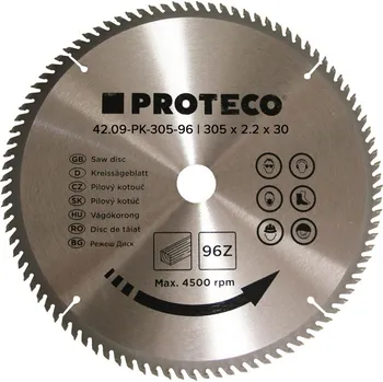 Pilový kotouč PROTECO kotouč pilový SK 305 x 3.2 x 30 | 96 zubů