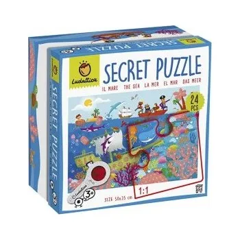 Puzzle Ludattica - Secret Puzzle s lupou, Moře