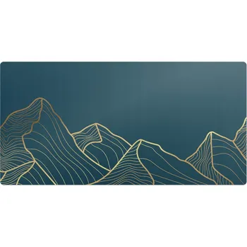 Obraz Herní podložka na stůl s grafikou Horská umělecká linie 90x45 cm