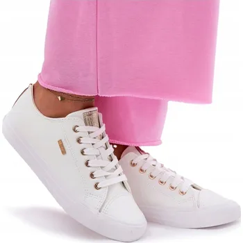 Dámské tenisky DÁMSKÉ TENISKY Z EKO KŮŽE NÍZKÉ BIG STAR RR274748 BÍLÉ 39