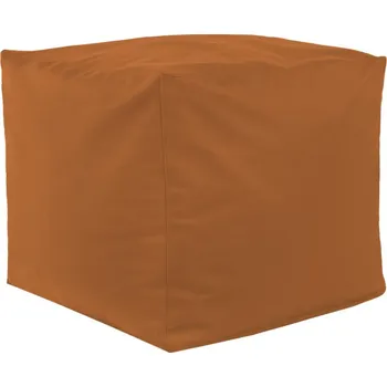 Taburet Taburetka Světlehnědá ekokůže