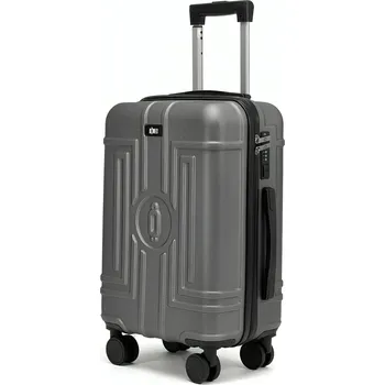 ROWEX příruční cestovní kufr ABS Casolver 55x38x23 cm Barva: Šedočerná