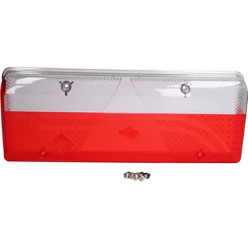 Zadní světlomet Sklo krycí koncové zdaního světla EUROPOINT III ASPOCK A18-8570-001 - LEVÉ