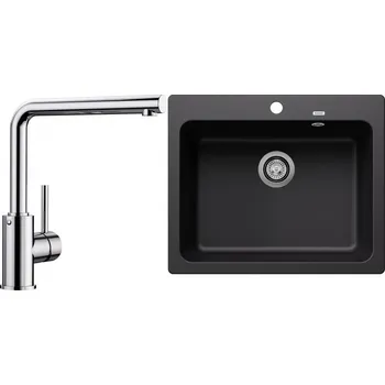 Kuchyňský dřez Set RS Blanco Naya 6 + Blanco Mila (antracit + chrom)