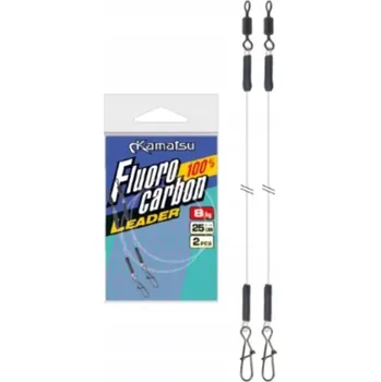 NÁVAZEC FLUOROCARBON KAMATSU 25cm 0,40mm 2ks