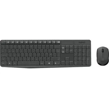 Logitech MK235 CZ/SK černá