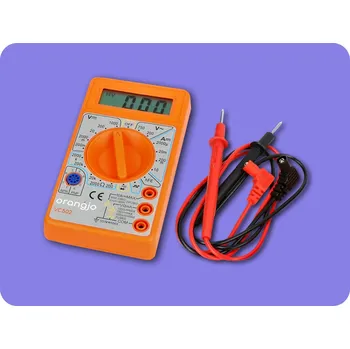 MULTIFUNKČNÍ DIGITÁLNÍ MĚŘÍCÍ PŘÍSTROJ SE BZUČÁKEM, NAPÁJENÍ BATERIE 9V [VC502]