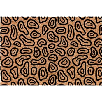 KOKOSOVÁ ROHOŽKA PŘED DVEŘE 40X60 CM PROTISKLUZOVÁ - MODERNÍ VZORY