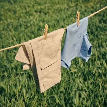 Chlapecké kalhoty Reserved - Bavlněné šortky - krémová - 4429N-01X - 4429N-01X-170