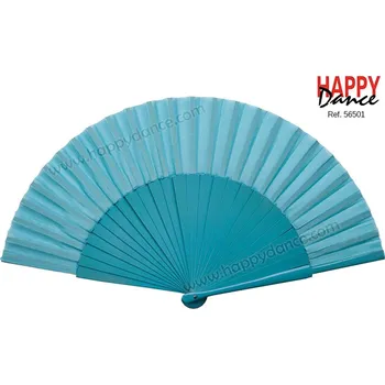 Kastaněta Happy Dance,Vějíř 56502, tyrkysová 31cm