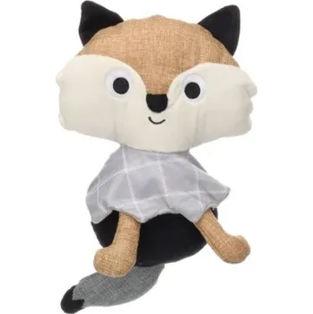 Hračka pro psa Hračka FLAMINGO textil - Koppo liška šedá 20x11x23cm (DOPRODEJ)