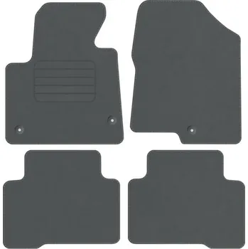 autokoberec Kobercové rohože Edecor velurové 4 ks