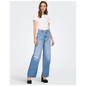 Pánské tričko JDY T-Shirt 15158450 Bílá Regular Fit L