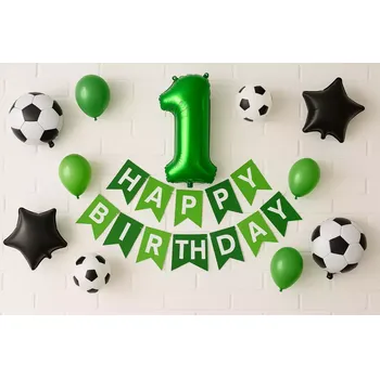 Balónek Narozeninový set balónků pro fotbalistu číslo 3