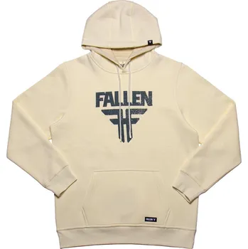 Pánská mikina FALLEN mikina - Insignia Hoodie Ivory Black (IVORY BLACK) velikost: S