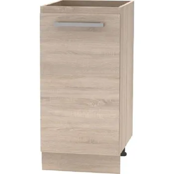 Obývací stěna Spodní skříňka 40 1DV, dub sonoma, NOPL-054-0S