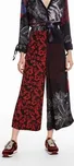 Kalhoty Desigual Carla negro velikost L